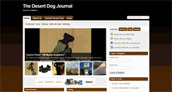 Desktop Screenshot of desertdogjournal.com
